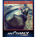 THE COMMANDER IS DOWN