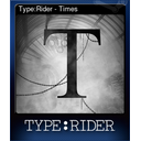 Type:Rider - Times