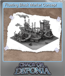 Floating Black Market Concept