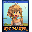 No Transparency