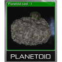 Planetoid card - 1 (Foil)