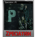 Zpeciation: (P) (Foil)