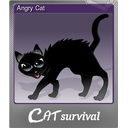 Angry Cat (Foil Trading Card)