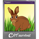 Rabbit (Foil Trading Card)