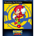 Knuckles the Echidna (Trading Card)