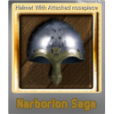 Helmet With Attached nosepiece (Foil)