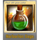 Flask with green potion (Foil)