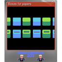 Boxes for papers (Foil)