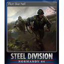 Run like hell (Trading Card)