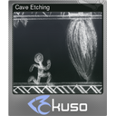 Cave Etching (Foil Trading Card)