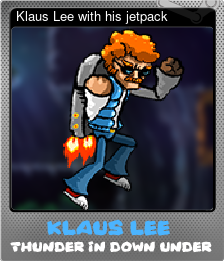 Klaus Lee with his jetpack