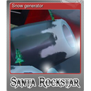Snow generator (Foil)