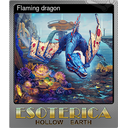 Flaming dragon (Foil Trading Card)