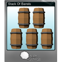 Stack Of Barrels (Foil)