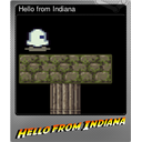 Hello from Indiana (Foil)