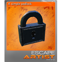 A simple padlock (Foil)