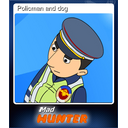 Policman and dog