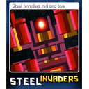 Steel Invaders red and bue