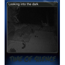 Looking into the dark