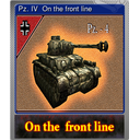 Pz. IV  On the front line (Foil)