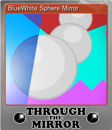 BlueWhite Sphere Mirror