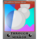 BlueWhite Sphere Mirror (Foil)