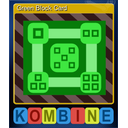 Green Block Card