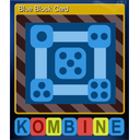 Blue Block Card