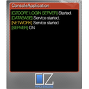 ConsoleApplication (Foil Trading Card)