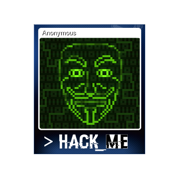 Steam Community Market :: Listings for 526740-Anonymous (Trading Card)