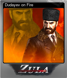 Dudayev on Fire