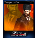 Dudayev on Fire