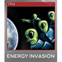 Obey (Foil Trading Card)