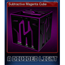 Subtractive Magenta Cube