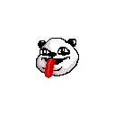 :pandatongue: