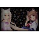 Coconut and Azuki in Casual Wear