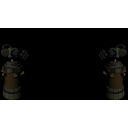 Two turret tower