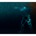 Glitch Lines (Mini Profile Background)