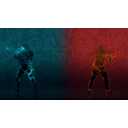 Glitch Lines (Profile Background)