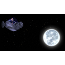 Waldisglédson in his spaceship!