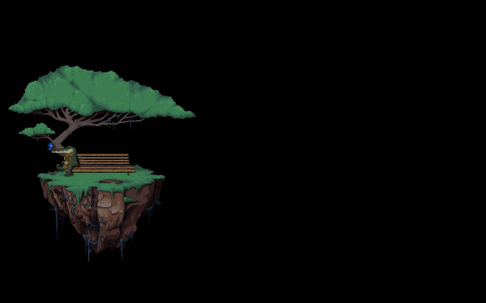 The Crocodile (Profile Background)