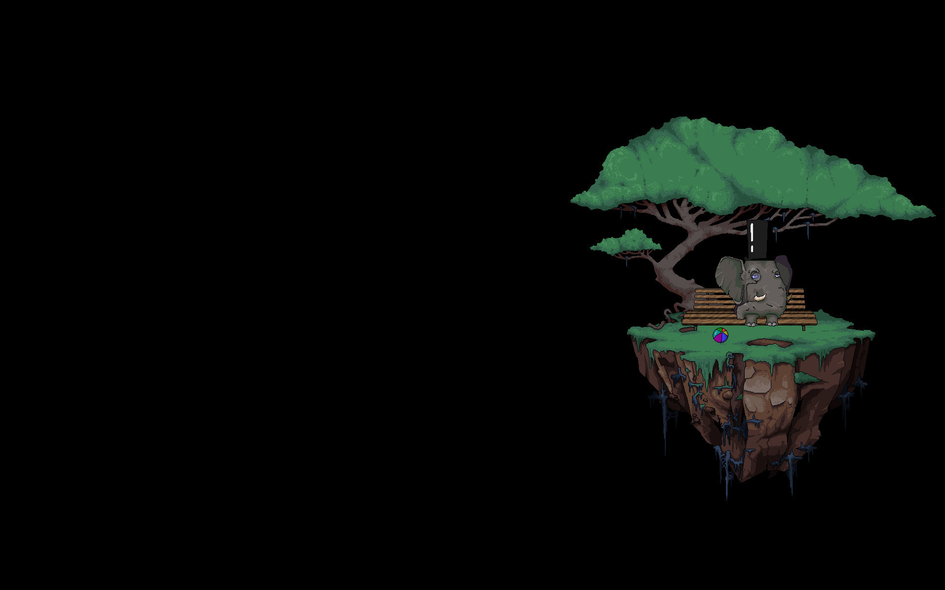 The Elephant (Profile Background)