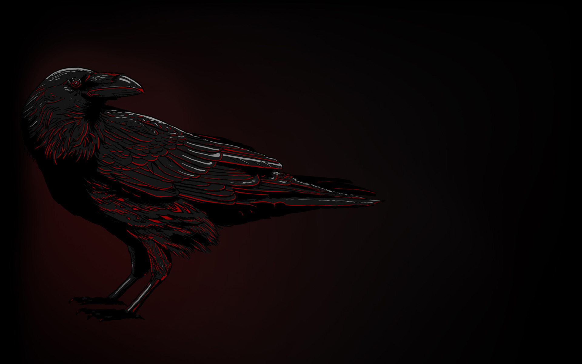 Crow (Profile Background)