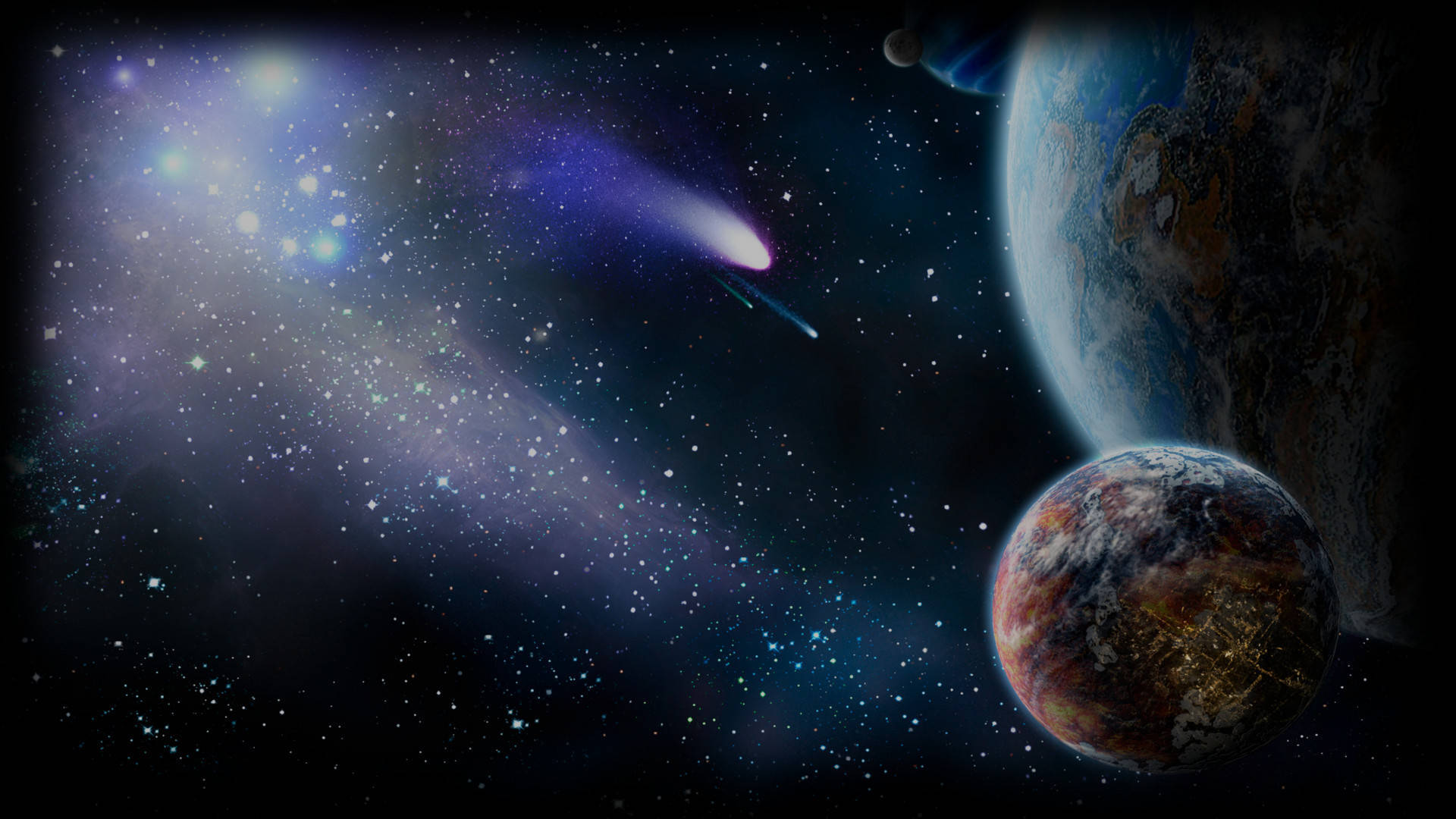 Planetary bombardment