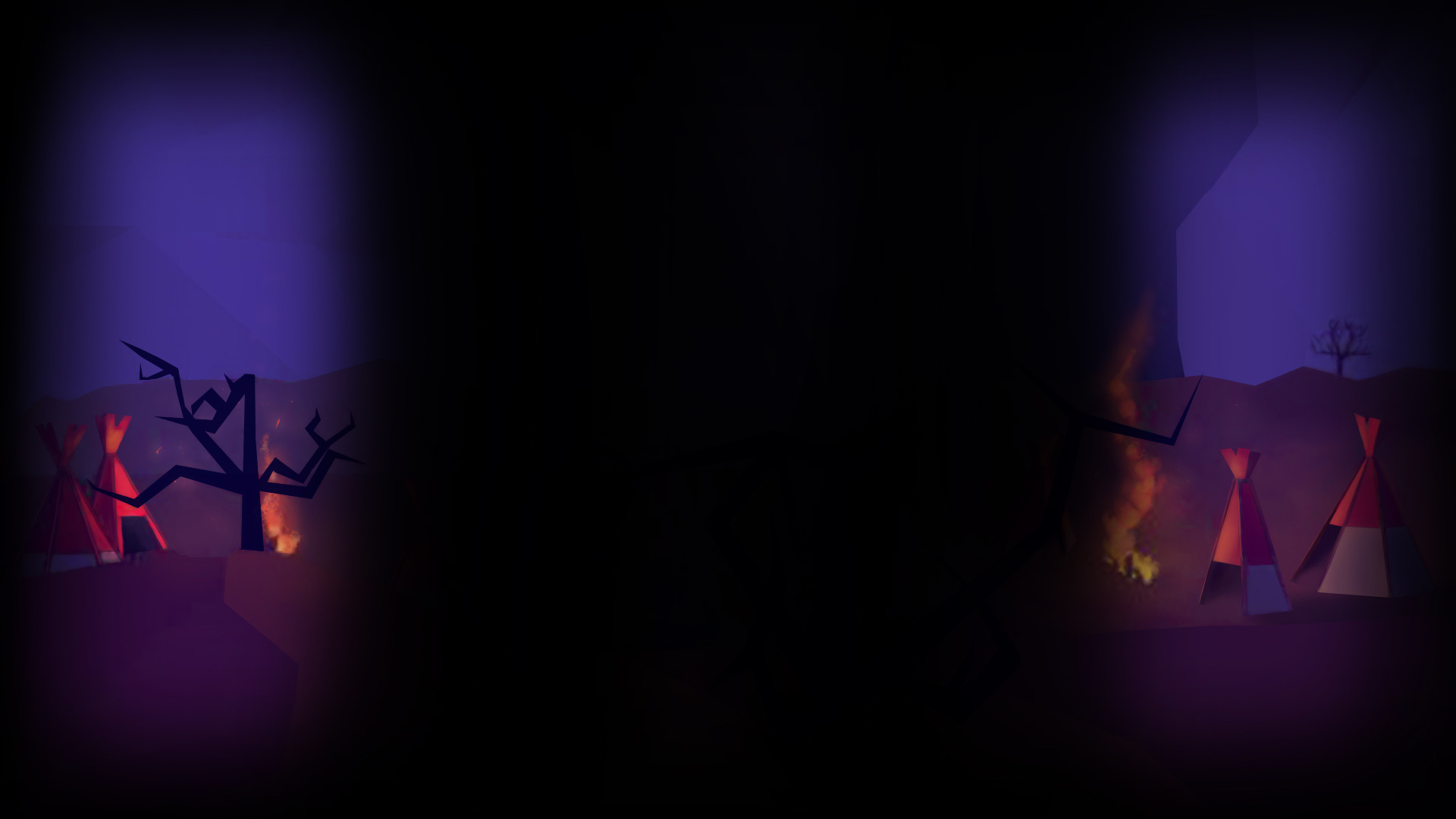Dark night.
