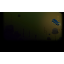 Bus in the desert
