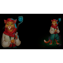 Cat-wizard