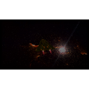 Through the starry sky