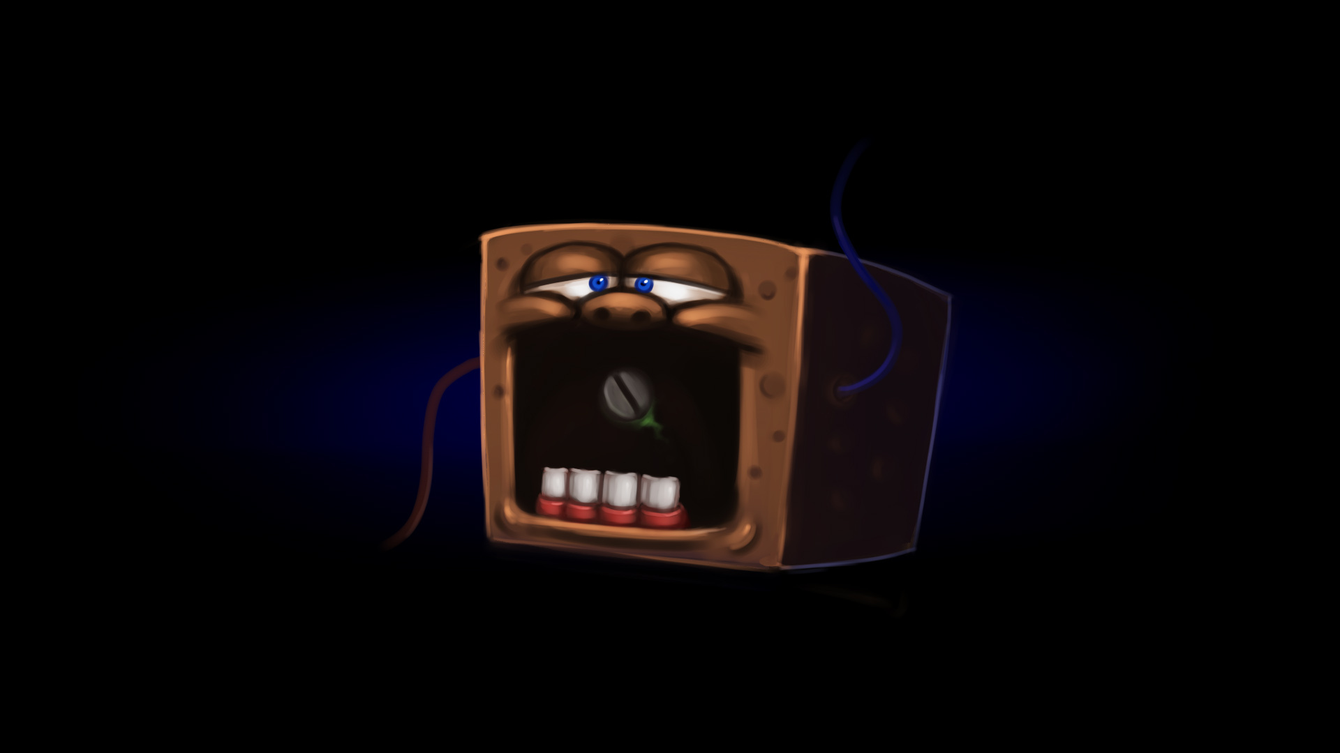 A very tired boxhead