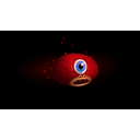 The cyclop with open mouth